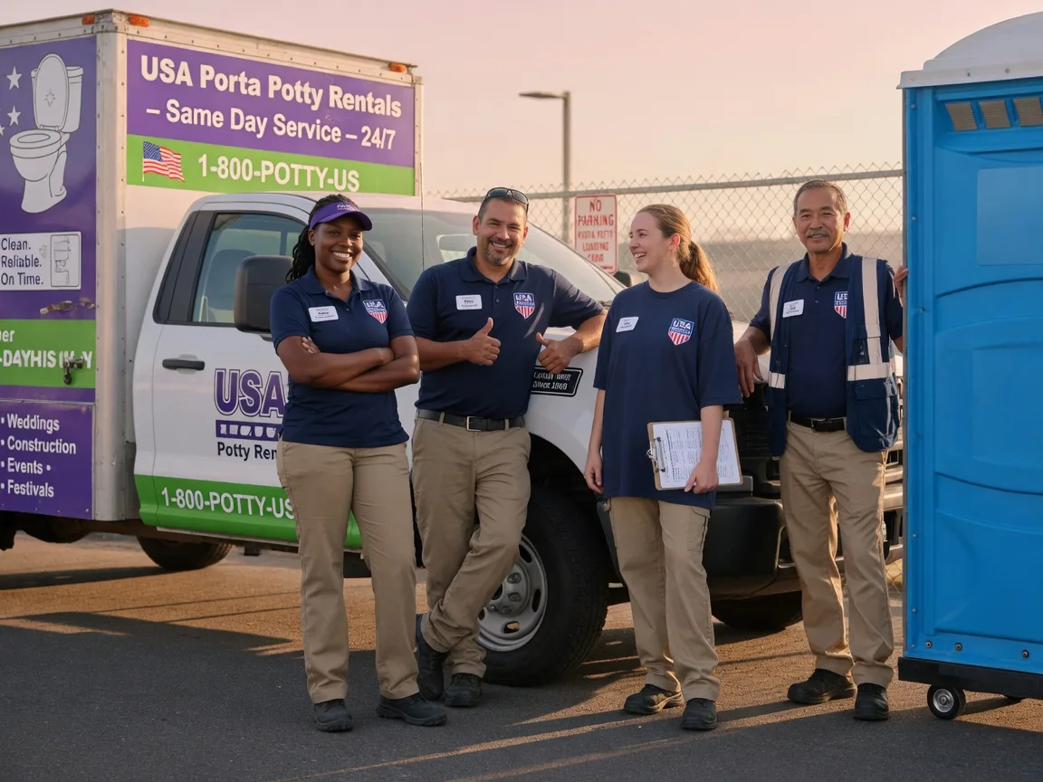 Porta Potty Rental company in Trenton, TX